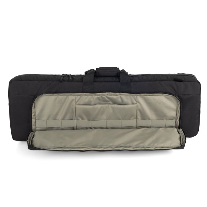 5.11 36in Double Rifle Case (Black) (with Custom Name Tag)