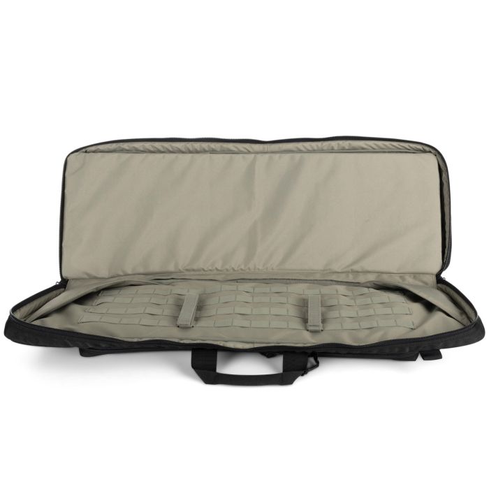 5.11 36in Double Rifle Case (Black) (with Custom Name Tag)