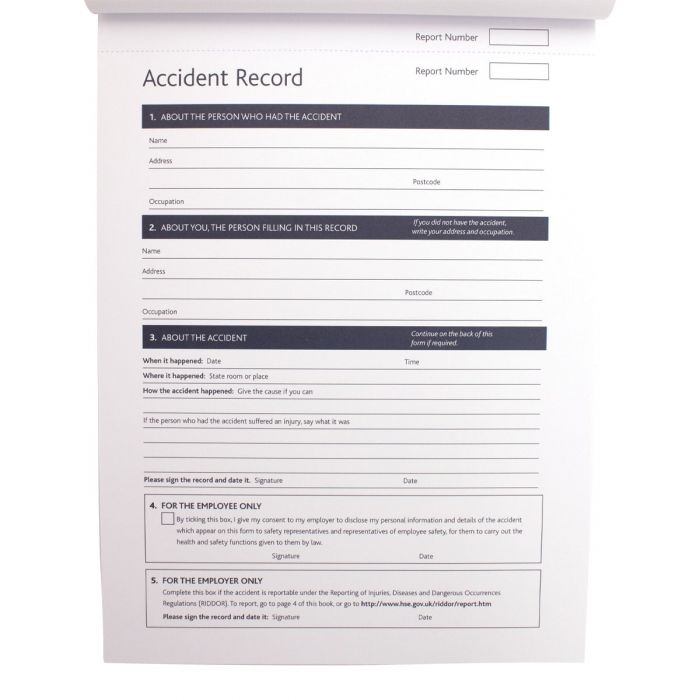 Accident Book