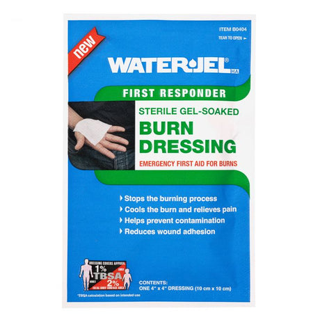 Water-Jel First Responder Burn Dressing (10cm x 10cm)