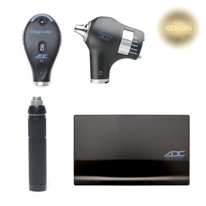 ADC Diagnostix 3.5V Rechargeable Diagnostic Set (PMV Otoscope/Coax Ophthalmoscope)