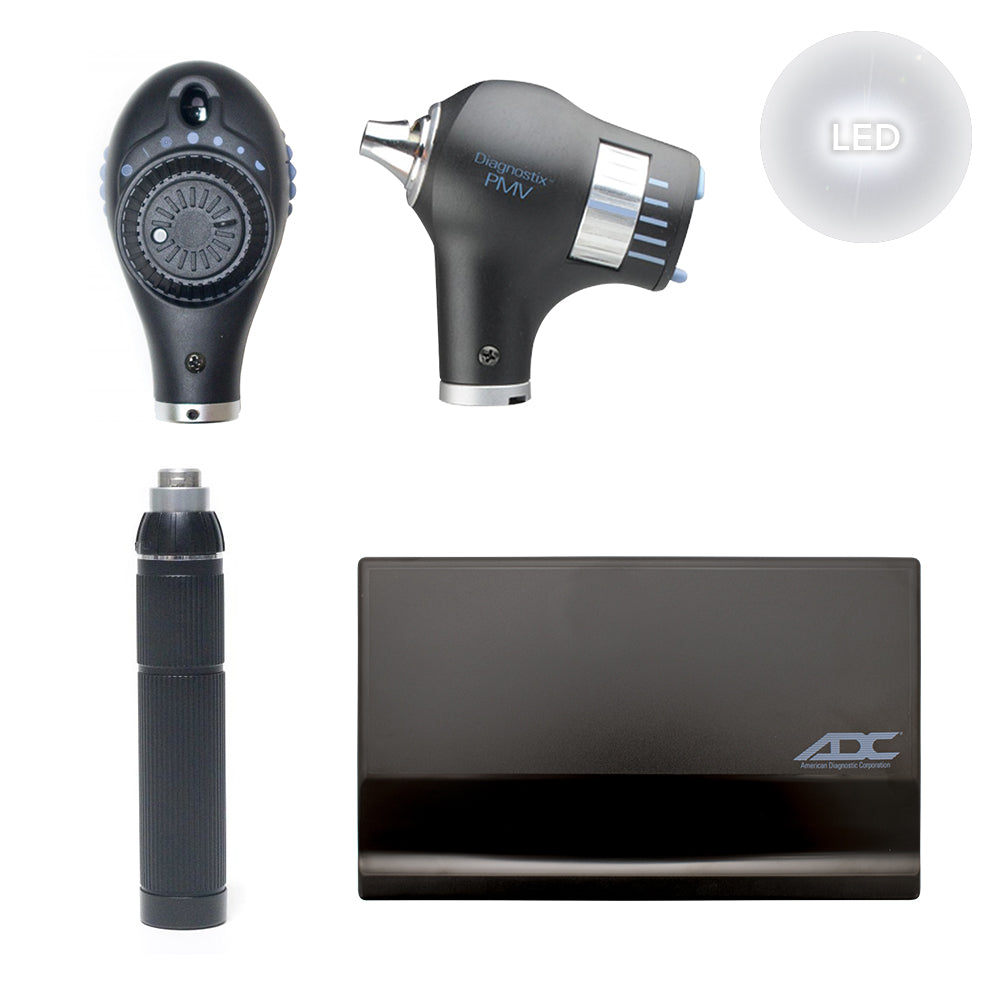 ADC Diagnostix 3.5V Rechargeable Diagnostic Set (PMV Otoscope/Coax+ Ophthalmoscope)