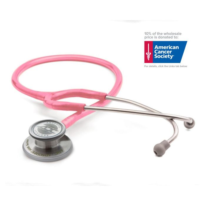 ADC Adscope 608 Convertible Clinician Stethoscope (Metallic)