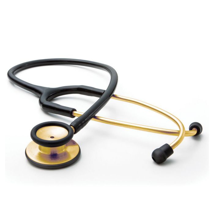 ADC Adscope 603 Acoustic Clinician Stethoscope (18K Gold Plated) (Customised)