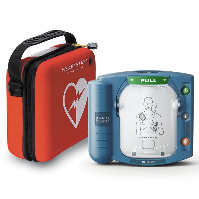 Philips HeartStart HS1 Defibrillator (Slimline Carry Case)