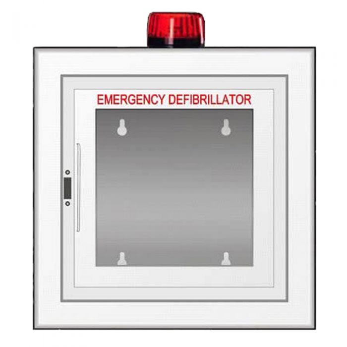 Wall Mounted AED Cabinet (With Alarm and Strobe)