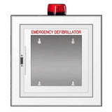 Wall Mounted AED Cabinet (With Alarm and Strobe)