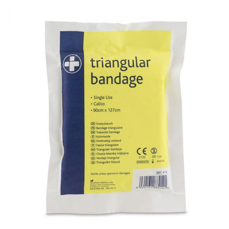 Non-Sterile Calico Triangular Bandage (Single)