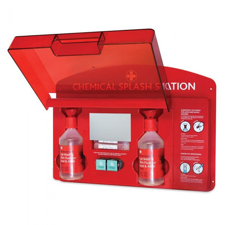 Reliwash Redcap Chemical Splash Station w/ Mirror (Complete)