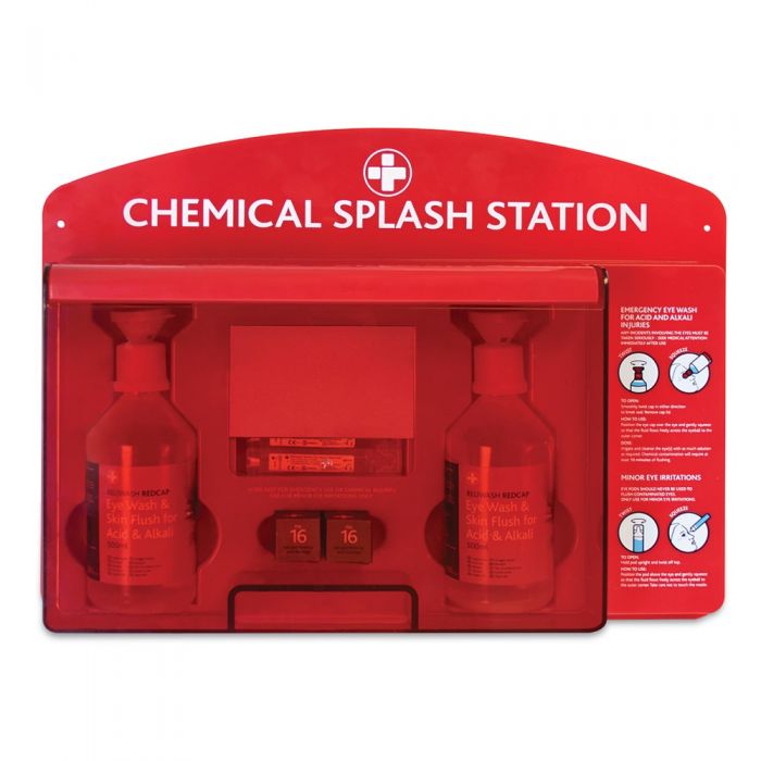 Reliwash Redcap Chemical Splash Station w/ Mirror (Complete)