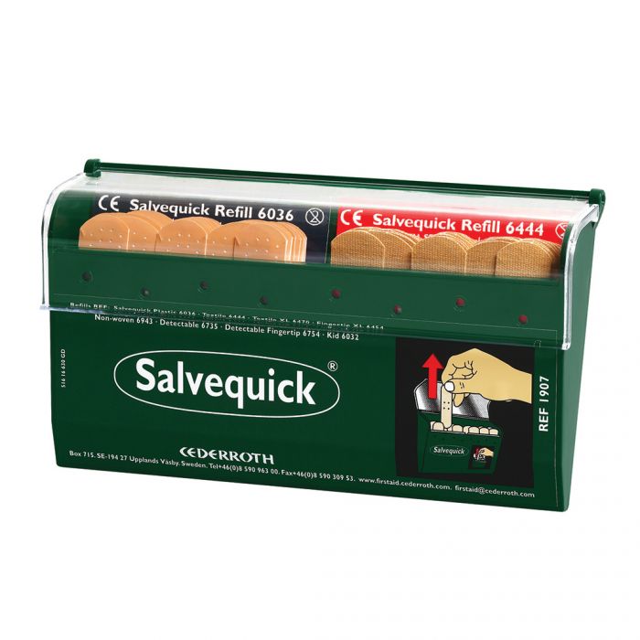 Salvequick Plaster Dispenser (With Plastic/Textile Plasters)