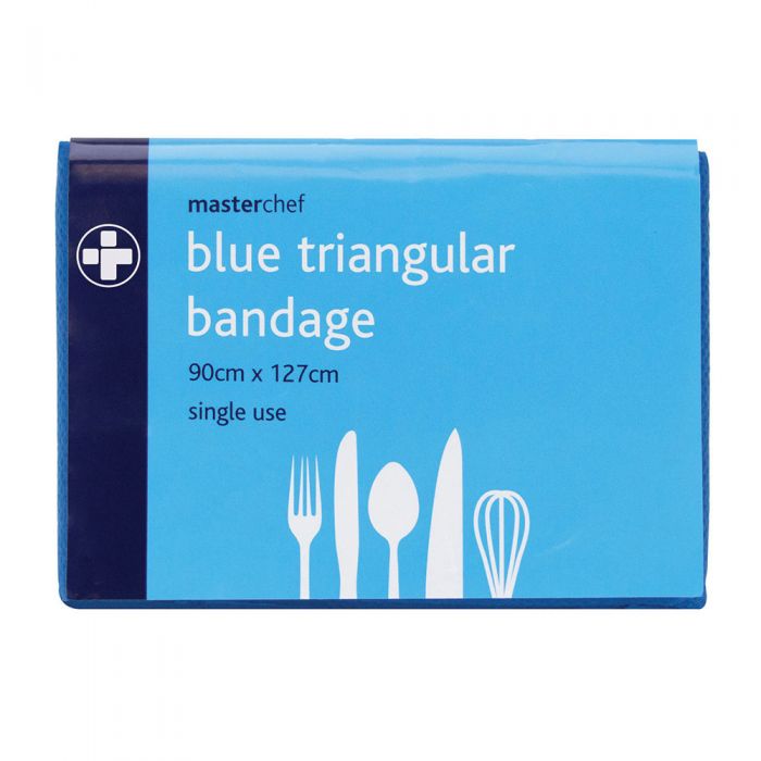 Masterchef Blue Triangular Bandage