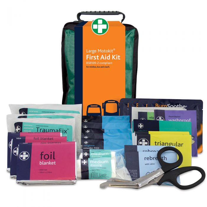 BS-8599-2 Vehicle First Aid Kit - Large (Soft Case)