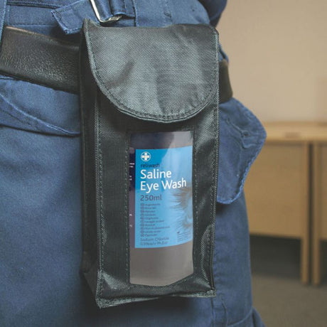 Eyewash Belt Pouch (With 250ml Eyewash Bottle)