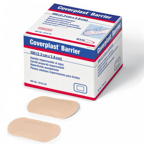 Coverplast Barrier Dressing - 3.8 x 2.2cm (Box of 100)