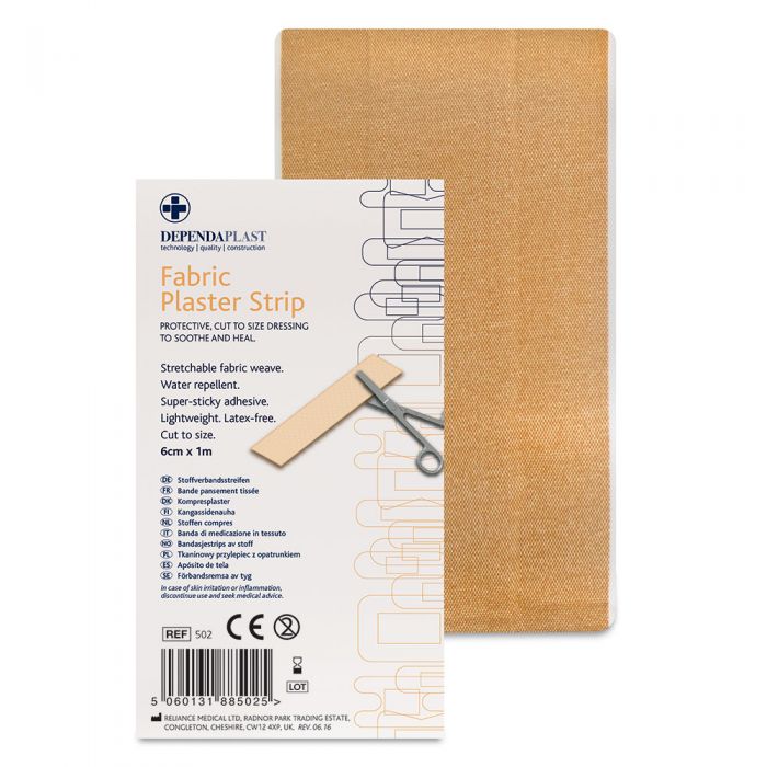 Fabric Plasters - 6cm x 1m Strip