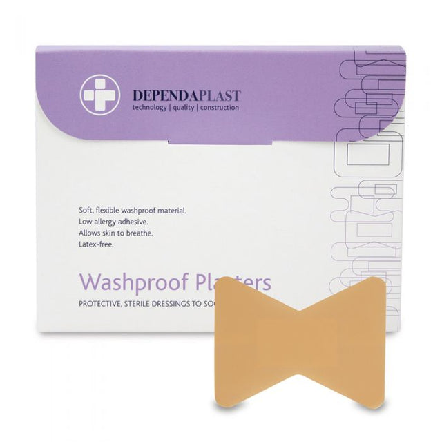 Washproof Plasters - Fingertip (Box of 50)