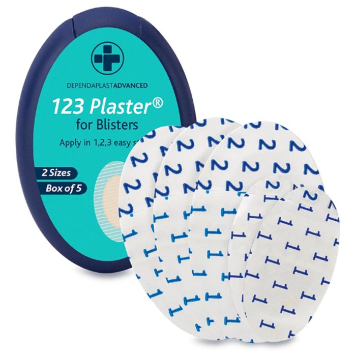 Dependaplast Advanced 123 Blister Plasters (Box of 5)