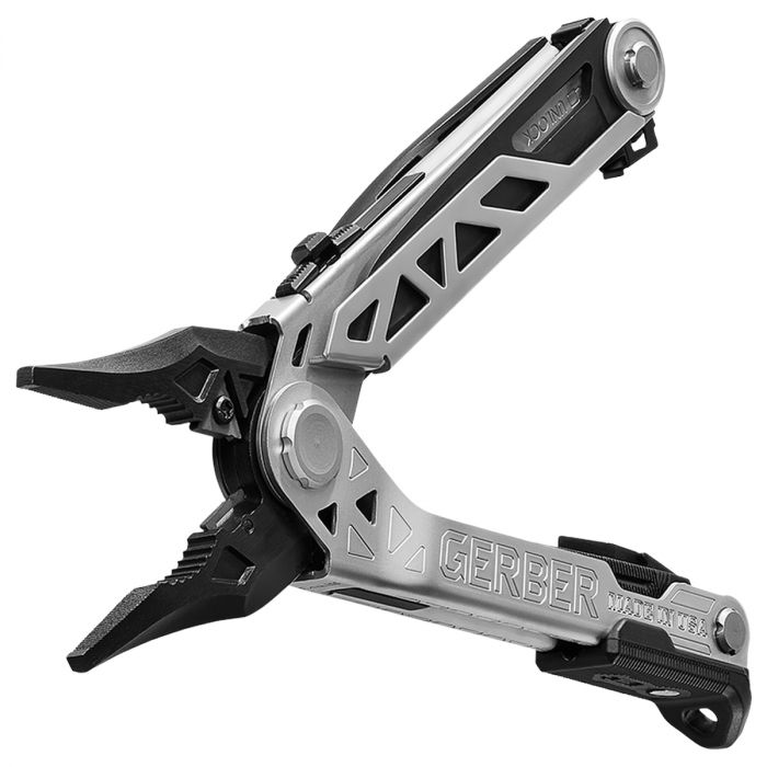 Gerber Centre-Drive Multi-Tool (Stainless Steel/Black w/ Nylon Sheath + Bit Set)