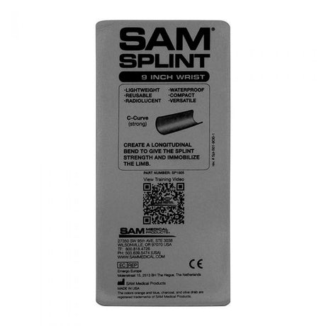 SAM Splint 9in Wrist