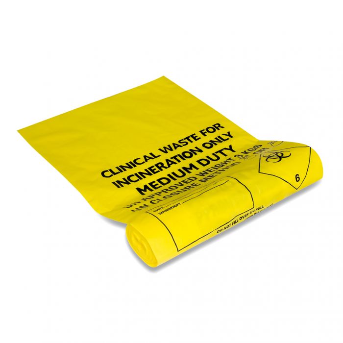 Clinical Waste Bag - 56 x 63cm (Pack of 50)