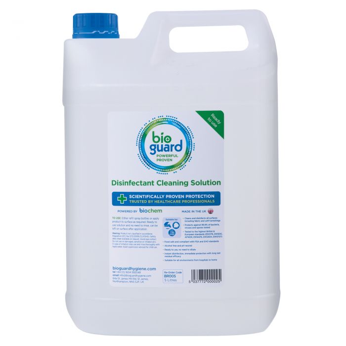 Bioguard Disinfectant Cleaning Solution (5 Litre) – MedTree