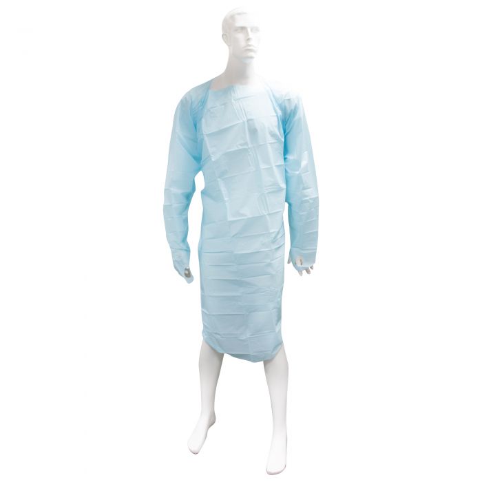 Blue Impervious Personal Protection Gown (More than 114kg)