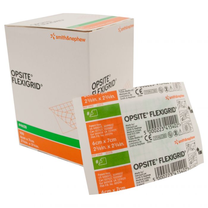 Opsite Box Opsite Flexigrid I.V. Dressing (Box of 100) – MedTree