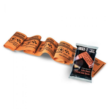 SWAT-T - Stretch Wrap and Tuck Tourniquet (Rescue Orange)