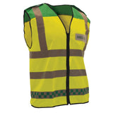 Hi-Vis S/S Waistcoat (Green/Yellow)