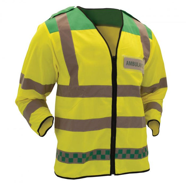 Hi-Vis L/S Waistcoat (Green/Yellow)