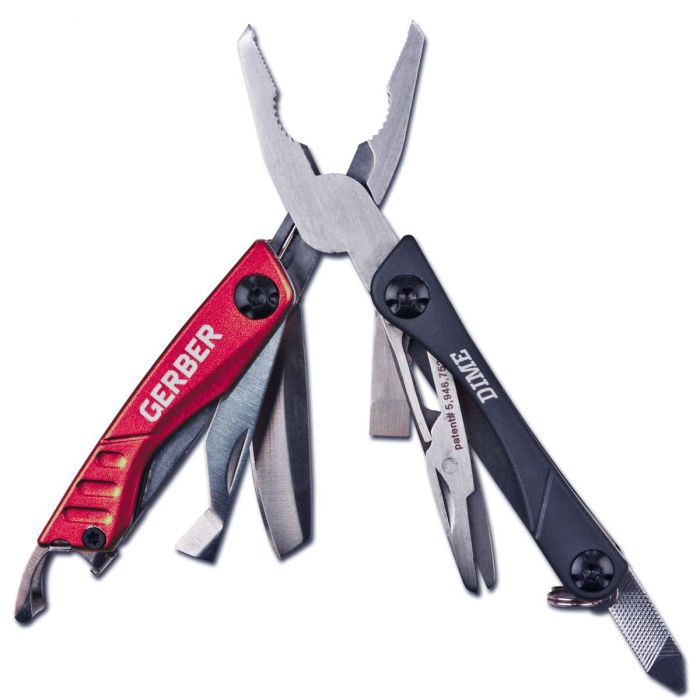 Multy Tools Red Gerber Dime Multi-Tool (Red) | Compact & Lightweight Multi-Tool – MedTree