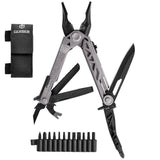 Gerber Centre-Drive Multi-Tool (Stainless Steel/Black w/ Nylon Sheath + Bit Set) (Customised)