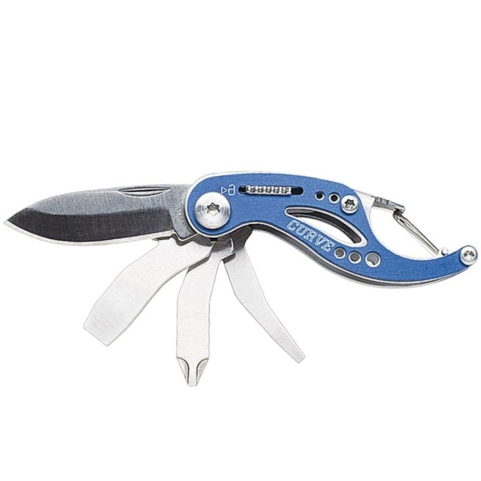 Gerber Curve Mini Keyring Multi-Tool (Blue) (Customised)