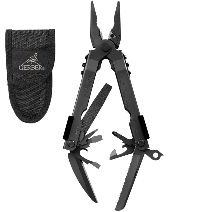 Gerber MP600 Needlenose Multi-Tool (Black Oxide w/ Nylon Sheath)