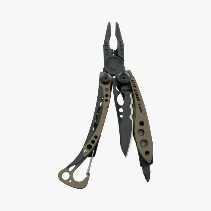 Leatherman Skeletool Multi-Tool - Coyote/Black (Customised)