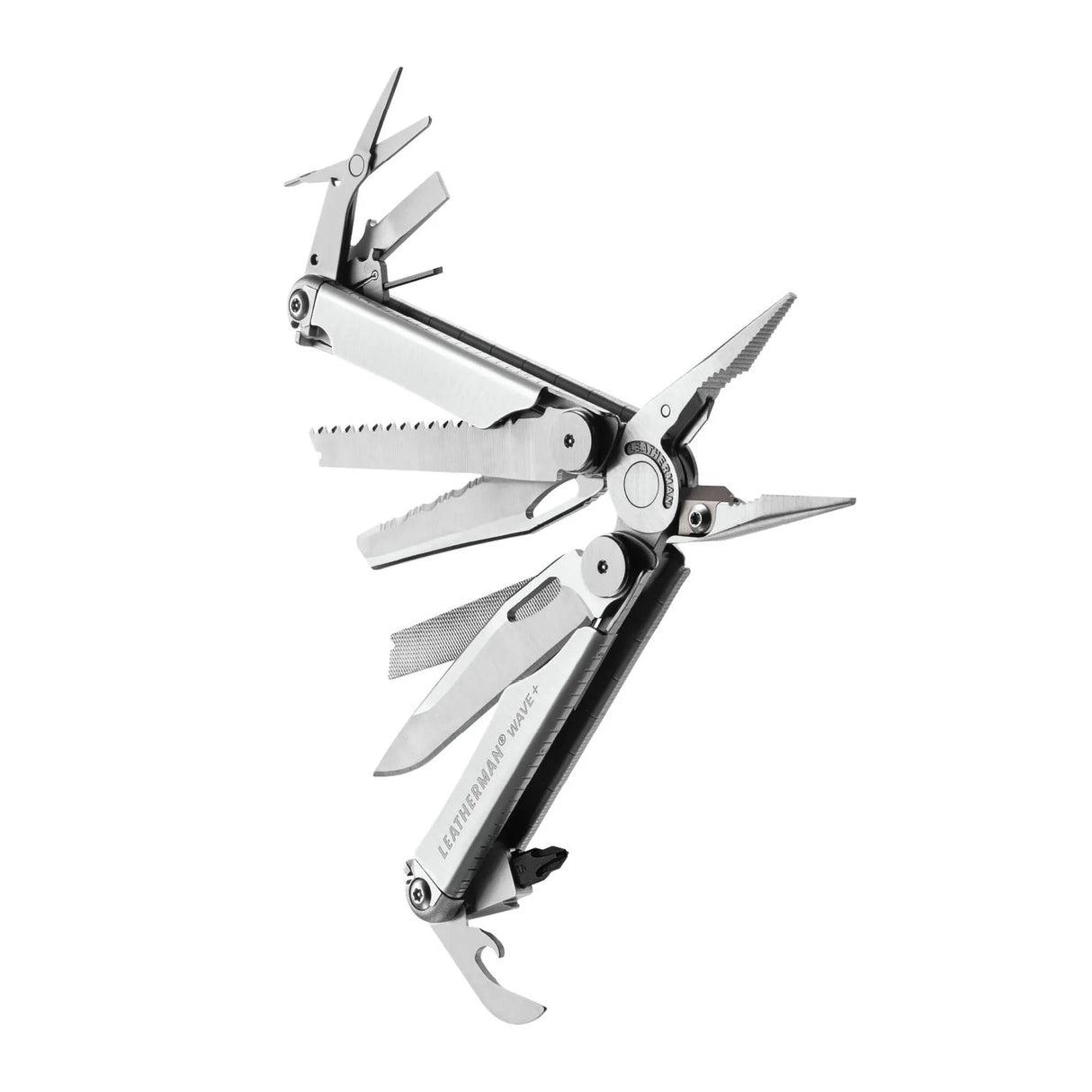 Leatherman Wave+ Multi-Tool (Stainless Steel w/ Nylon Sheath)