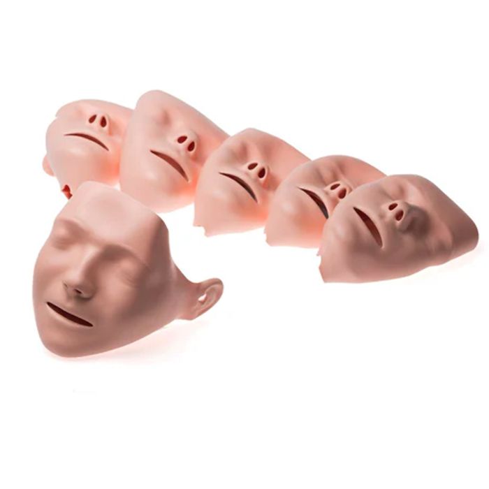 Laerdal Little Anne Stackable QCPR Face Skin - 6 Pack (Light)