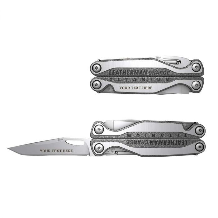 Leatherman Charge+ TTi Multi-Tool (w/ Nylon Sheath) (Customised)