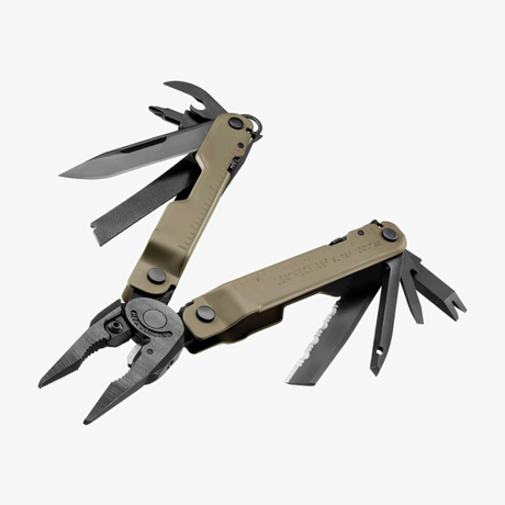 Leatherman Super Tool 300M Multi-Tool (Coyote w/ MOLLE Sheath) (Customised)