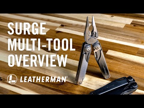 Leatherman Surge Multi-Tool (Stainless Steel)