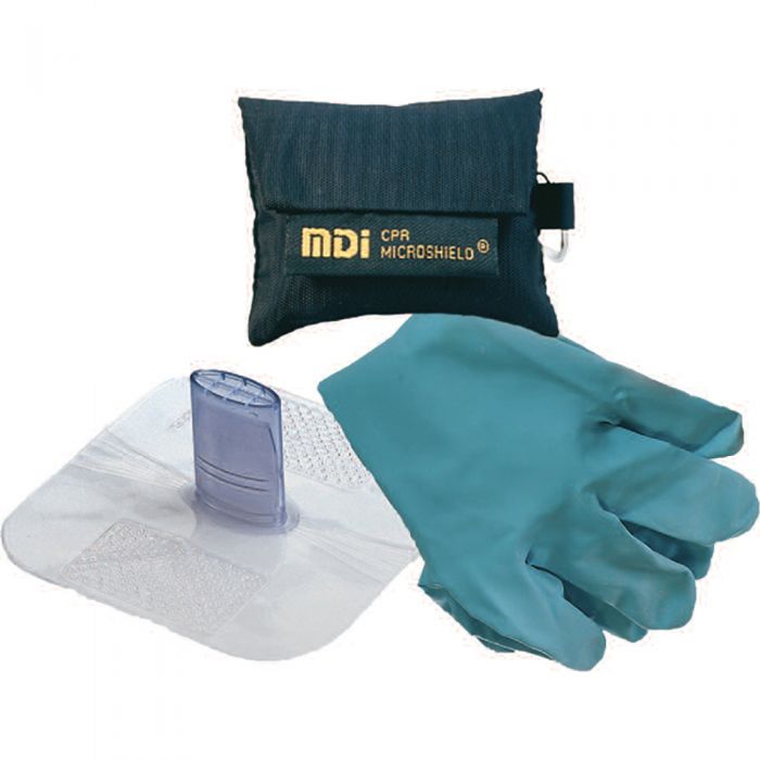 Microkey-Pro CPR Barrier Key Chain w/ Gloves