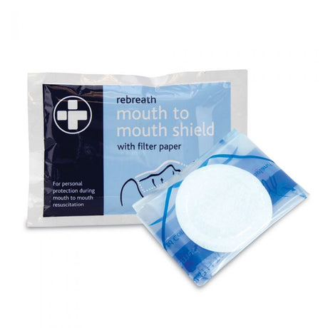 Rebreath CPR Face Shield (with Filter Paper)