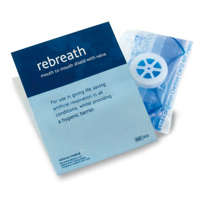 Rebreath CPR Face Shield (with One-Way Valve)