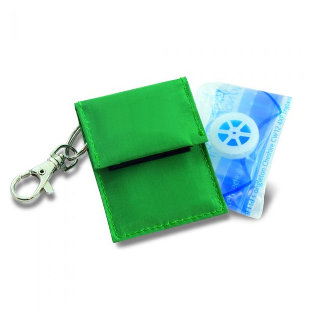 Rebreath CPR Face Shield Keyring (with One-Way Valve)