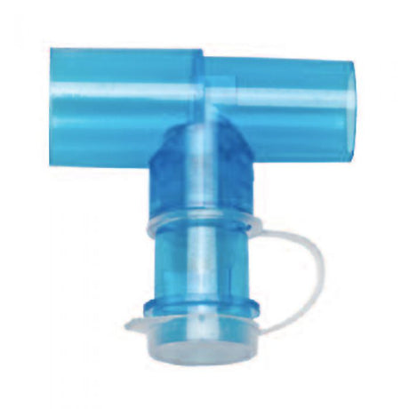 O2-RESQ Valved 'T' Adaptor (22mm Female and 22mm Male)