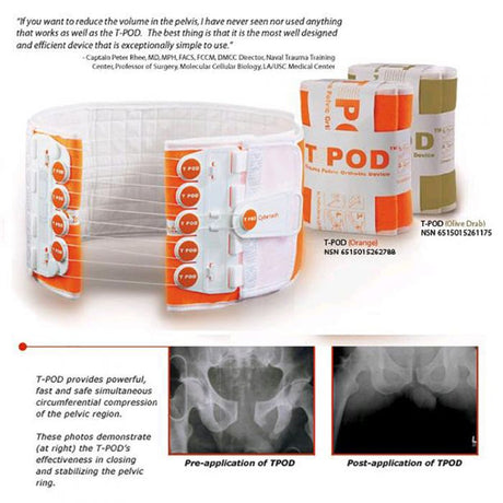 T-POD Pelvic Stabilisation Device (Orange)