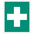 First Aid Locator Sign - Adhesive (600 x 450mm)