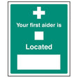 First Aider Is Located