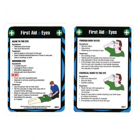 Laminated Pocket Guide (Eyes)